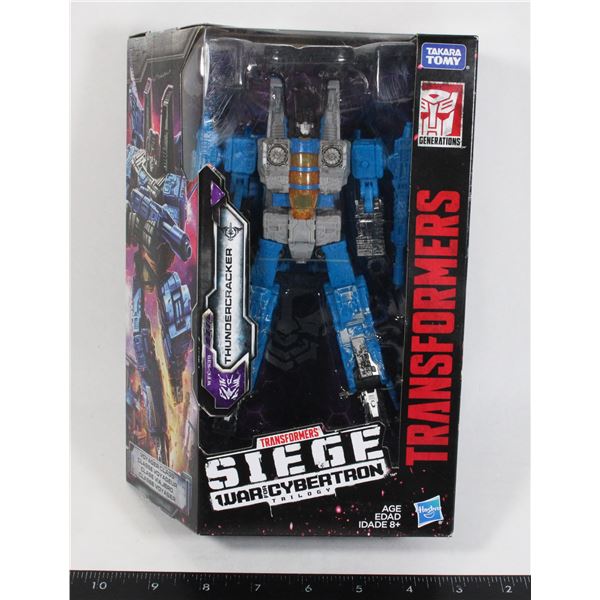 #364 TRANSFORMERS SIEGE THUNDERCRACKER 2018