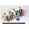 Image 1 : #388 KENNER REAL GHOSTBUSTERS ECTO-1 W/ 8 FIGURES