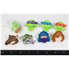 Image 1 : #393 TEENAGE MUTANT NINJA TURTLES 1990 8 RING SET