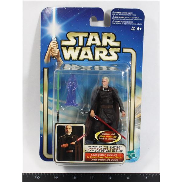 #413 2002 HASBRO STAR WARS EPISODE II COUNT DOOKU