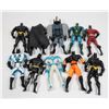 Image 2 : #417 LOT OF 10 1990'S BATMAN ACTION FIGURES WITH