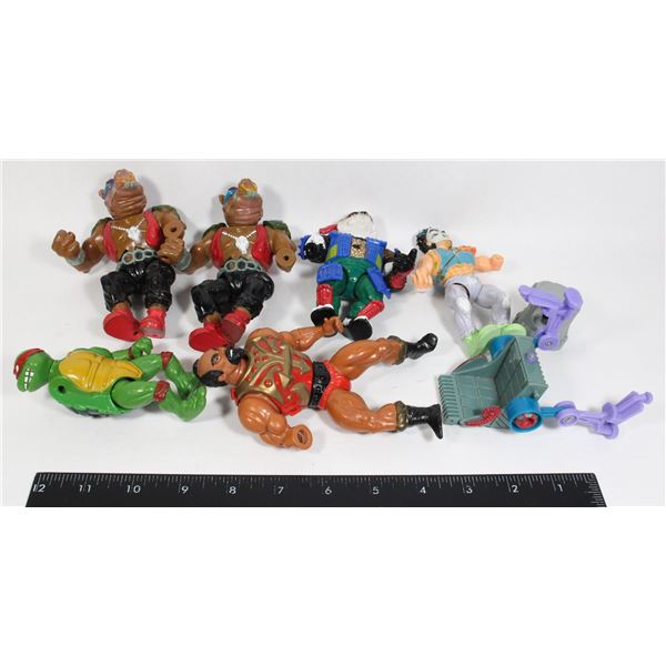 #430 PLAYMATES TEENAGE MUTANT NINJA TURTLES LOT