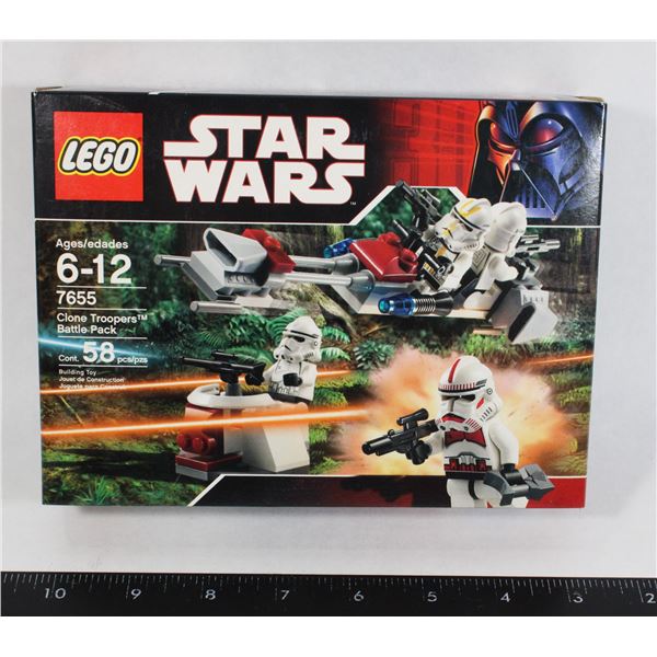 #445 SEALED LEGO STAR WARS 7655 CLONE TROOPERS