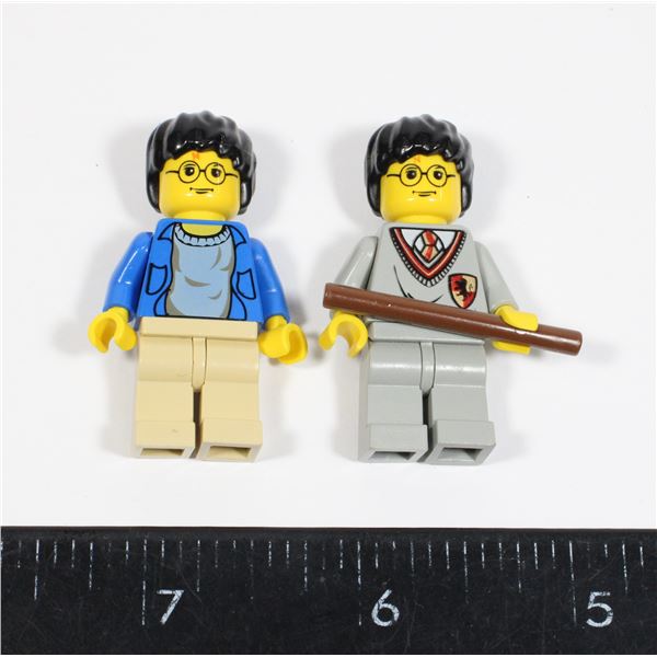 #456 LOT 2 VINTAGE LEGO HARRY POTTER MINI FIGURES