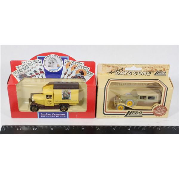 #476 BOXED CARS LLEDO SATURDAY EVENING POST