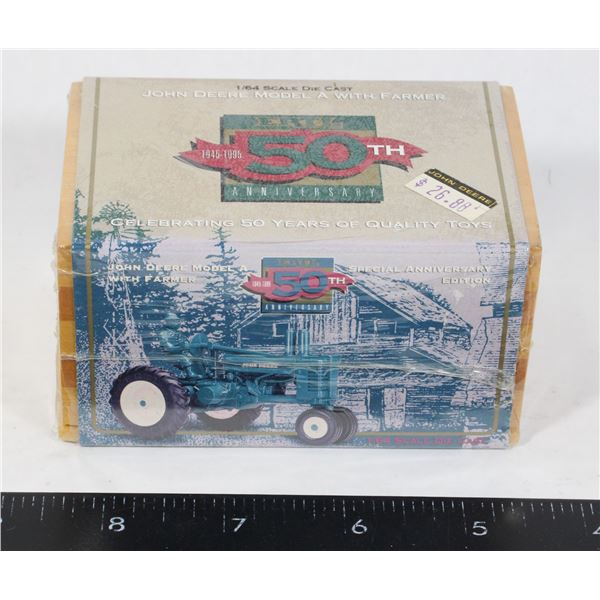 #481 JOHN DEERE MODEL A TRACTOR 1/64 SCALE SEALED