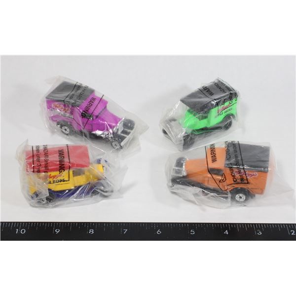 #492 SEALED KELLOGGS MATCHBOX PROMO CAR LOT OF 4