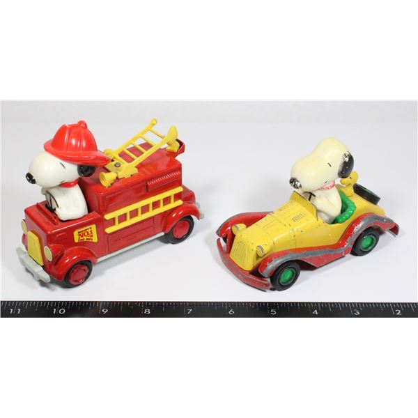 #503 AVIVA TOY SNOOPY DIECAST VEHICLES 1970S 1980S