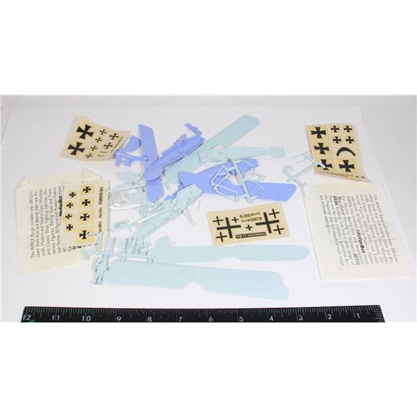 #519 LOT OF VINTAGE MODEL PLANE AIRCRAFT DECALS +