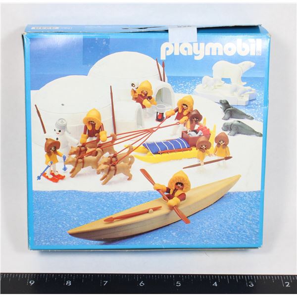 #526 PLAYMOBIL 3248 POLAR BEARS COMPLETE 1985