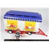Image 1 : #530 PLAYMOBIL 3728 STRONGMAN'S TRAILER 1991