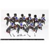 Image 1 : #540 PLAYMOBIL 6305 GUARDS ON HORSEBACK 1989