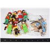 Image 1 : #554 PLAYMOBIL MEDIEVAL PEASANTS ASSORTED FIGURES