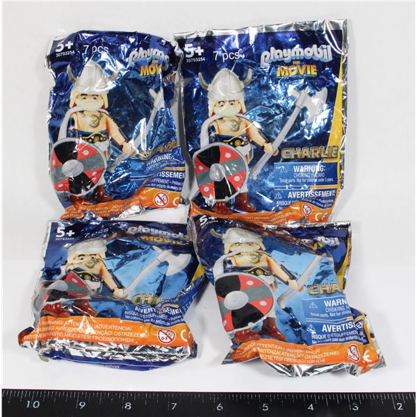 #556 SEALED PLAYMOBIL THE MOVIE CHARLIE VIKING