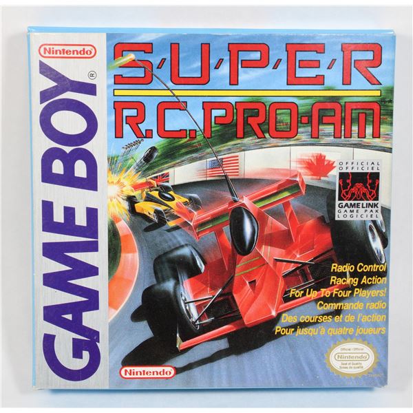 #561 CIB NINTENDO GAME BOY GAME SUPER R.C. PRO-AM
