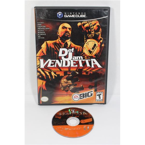 #562 NINTENDO GAMECUBE DEF JAM VENDETTA GAME