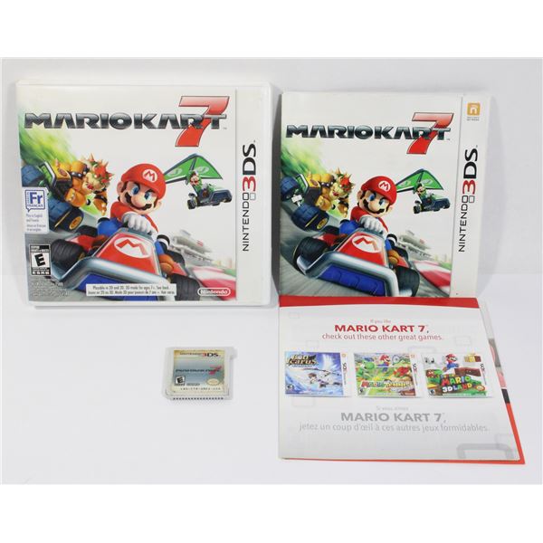 #576  NINTENDO 3DS GAME CIB MARIOKART 7 HAS WEAR