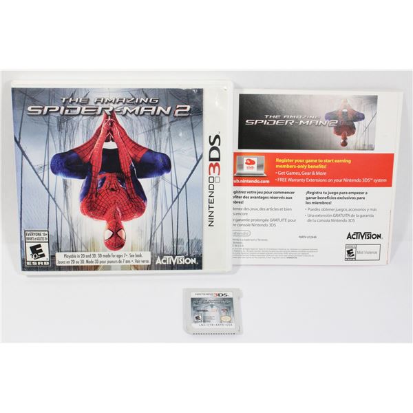 #581  NINTENDO 3DS GAME CIB AMAZING SPIDER-MAN 2