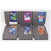 Image 1 : #587 NINTENDO NES 5 GAMES AIR FORTRESS STEALTH