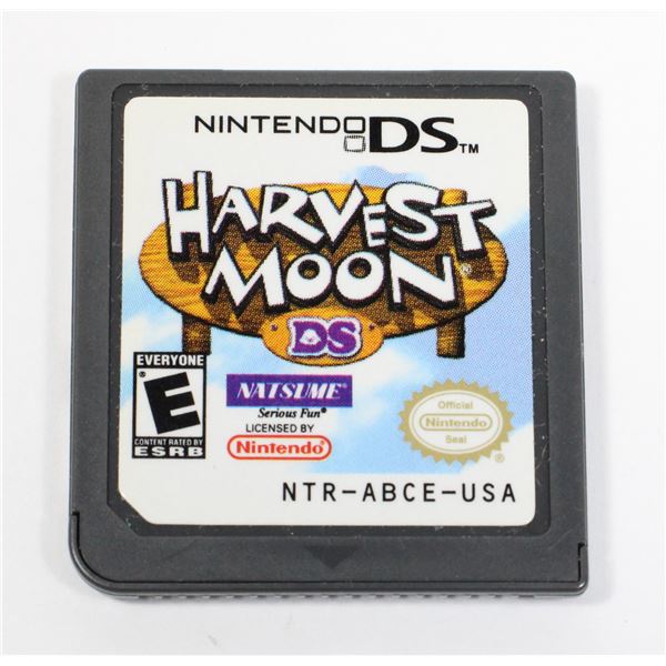 #589 NINTENDO DS GAME HARVEST MOON DS