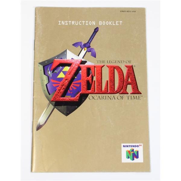 #595 NINTENDO 64 LEGEND OF ZELDA OCARINA OF TIME