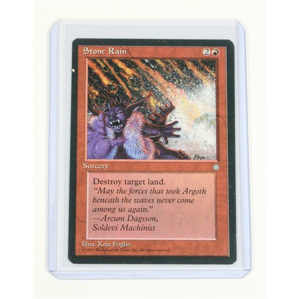 #619 MAGIC THE GATHERING MTG STONE RUIN CARD 1995