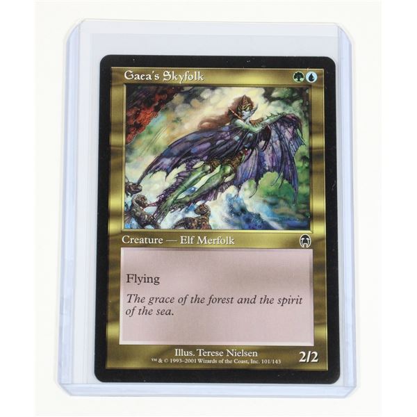 #630 MAGIC THE GATHERING GAEA'S SLYFOLK CARD 2001