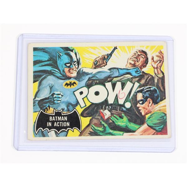 #641 1966 O-PEE-CHEE BATMAN CARD #15 BATMAN IN