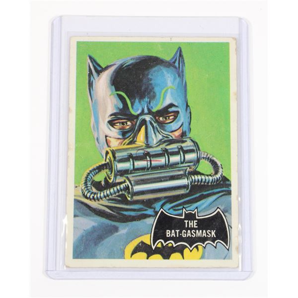 #651 1966 O-PEE-CHEE BATMAN CARD #43 BAT-GASMASK