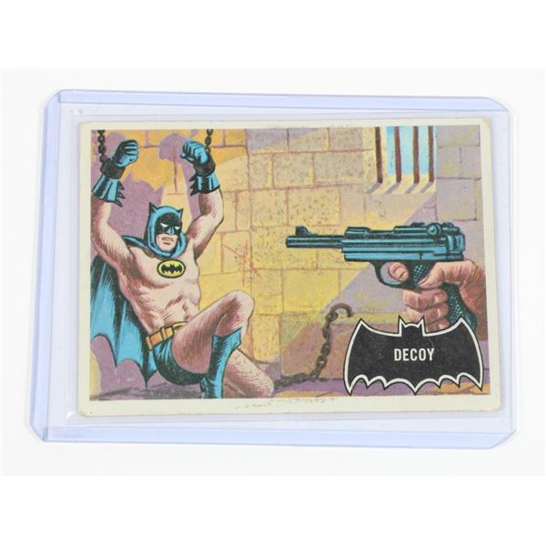 #652 1966 O-PEE-CHEE BATMAN CARD #49 DECOY