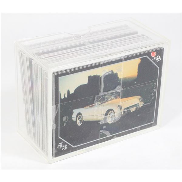 #657 COLLECT-A-CARD 1991 VETTE SET CORVETTE CARDS