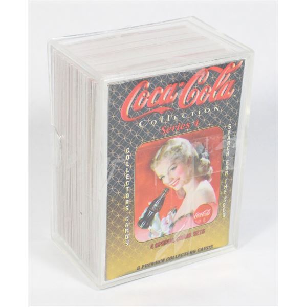 #660 COLLECT-A-CARD COCA-COLA CARDS SERIES 4 1995