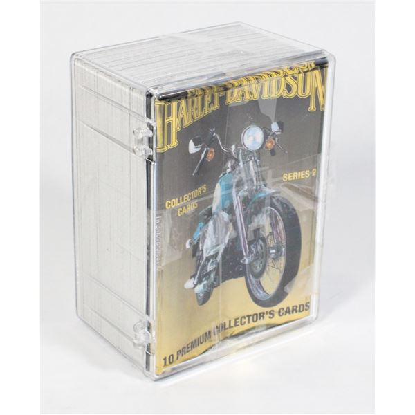 #662 HARLEY-DAVIDSON SERIES 2 CARDS IN CASE 1992