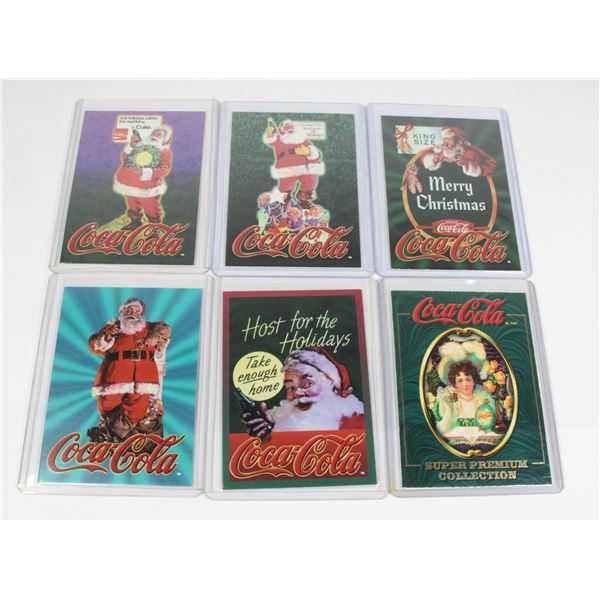 #672 COCA-COLA SUPER PREMIUM COLLECTION CARD LOT