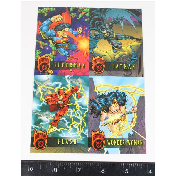 #684 FIREPOWER DC  OVERPOWER CARD GAME PROMO