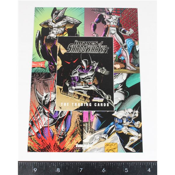 #687 IMAGES OF SHADOWHAWK TRADING GAME PROMO