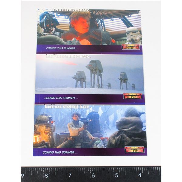 #689 STAR WARS TOPPS WIDEVISION CARD PROMOTIONAL