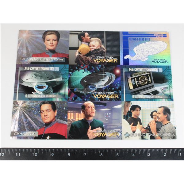 #692 STAR TREK VOYAGEUR PROMOTIONAL CARD AD