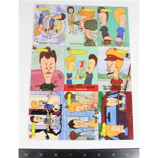 #694 BEAVIS AND BUTT-HEAD PROMO CARD AD 1994 MTV