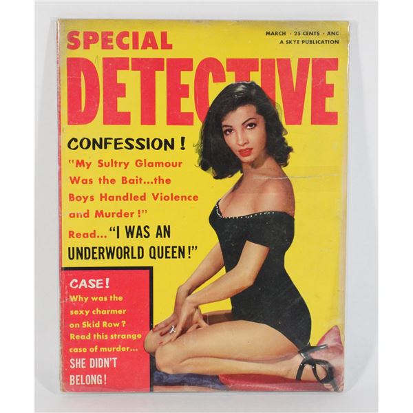 #720 MARCH 1956 SPECIAL DETECTIVE MAGAZINE