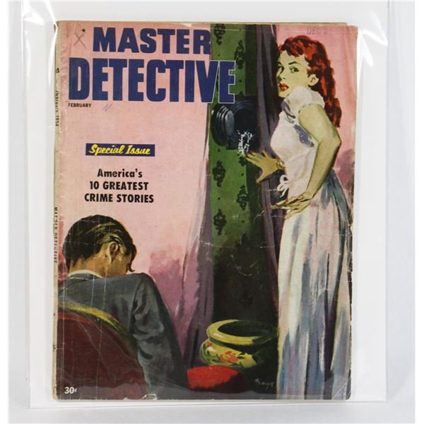 #721 FEBRUARY 1954 MASTR DETECTIVE MAGAZINE
