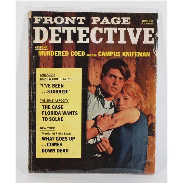 #723 JUNE 1967 FRONT PAGE DETECITVE MAGAZINE