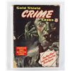 Image 1 : #730 RARE GOLD SHIELD CRIME CASES #1 1948 MAGAZINE