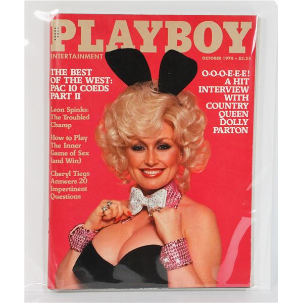 #733  OCTOBER 1979 PLAYBOY MAGAZINE DOLLY PARTON