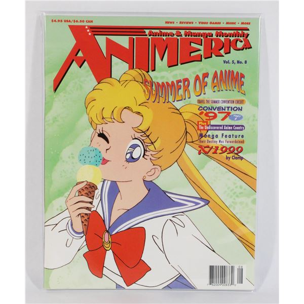 #737 ANIME MAGAZINE ANIMERICA SAILOR MOON 1997