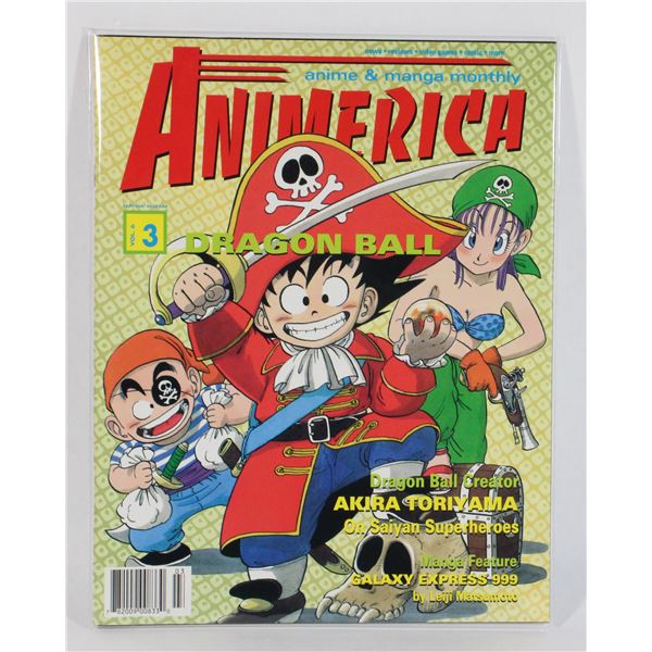 #738 ANIME MAGAZINE ANIMERICA DRAGON BALL 1998