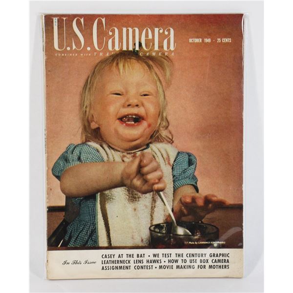 #746 U.S CAMERA OCTOBER 1949 MAGAZINE