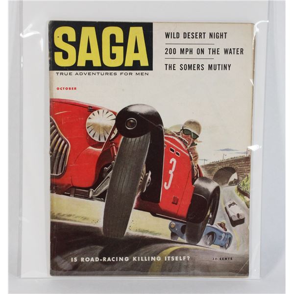 #752 SAGA TRUE ADVENTURES FOR MEN MAGAZINE 1953