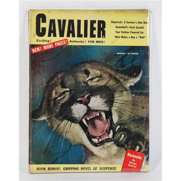 #757 CAVALIER MAGAZINE MARCH 1955