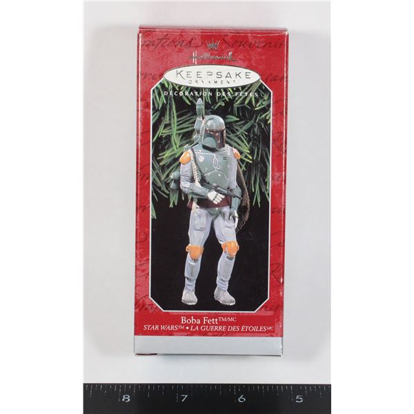 #769 STAR WARS BOBA FETT CHRISTMAS ORNAMENT 1998